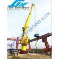 3T@40M ABS Certificate Telescopic Ship Deck offshore crane